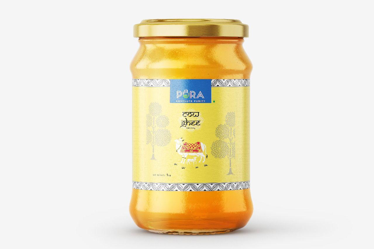 Cow Ghee Jar